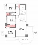 グラン・パレ北野ハンター坂|(神戸市中央区中山手通)の中古マンション間取画像