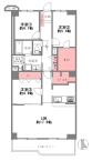西宮市古川町 中古マンション間取画像