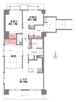 神戸市東灘区本山北町 中古マンション間取画像
