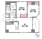 神戸市中央区元町通 中古マンション間取画像