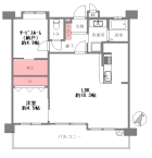 芦屋市春日町 中古マンション間取画像